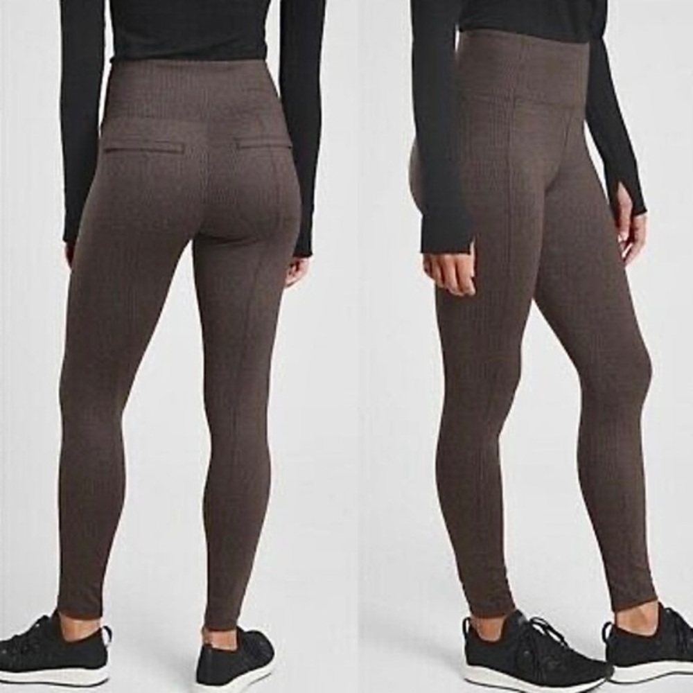 ✨NWT Athleta Brown Delaney Houndstooth✨